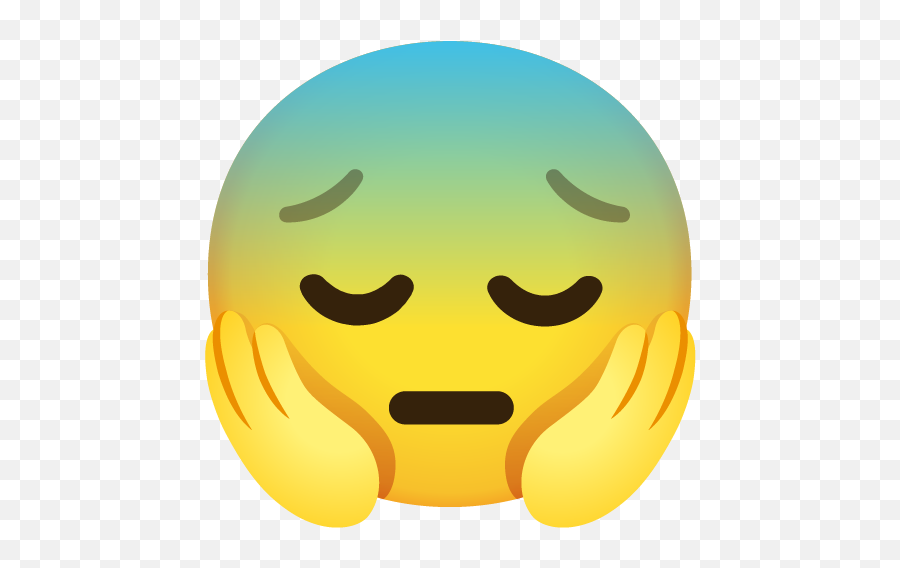 Pensive Face Emoji - Pensive Emoji,Pleading Emoji