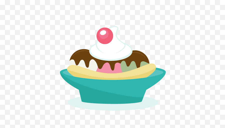 Download Png Collection Of Free High Quality Graphics - Cartoon Banana Split Png Emoji,Ice Cream Sundae Emoji 2