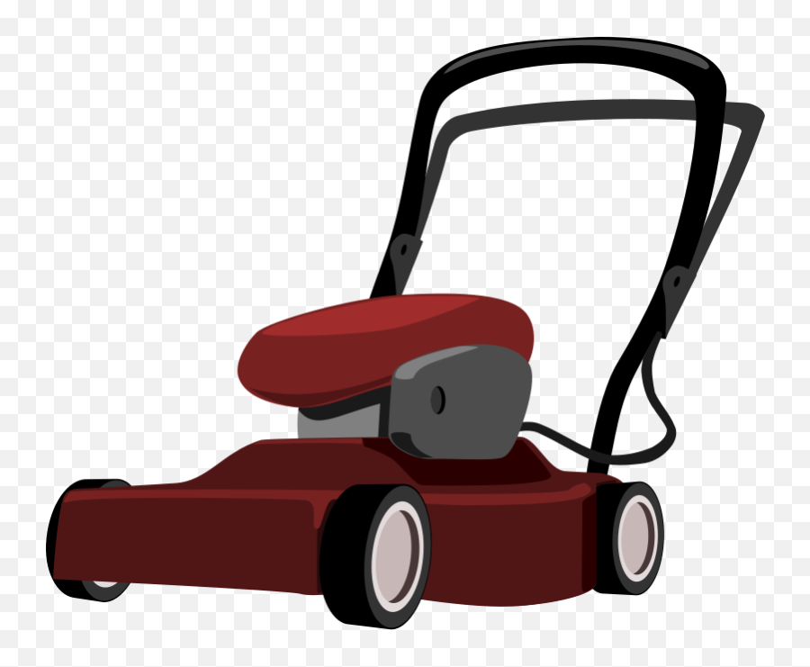 Free Lawn Mowing Clipart Download Free - Cartoon Lawn Mower Png Emoji,Lawn Mower Emoticon