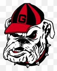 Georgia Bulldog Head Logo - Georgia Bulldogs Embroidery Design Emoji,Georgia Bulldog Emoji