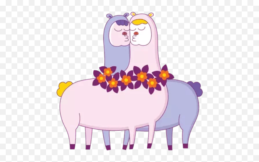 Dramallama Stickers For Telegram - Happy Emoji,Drama Llama Emoji