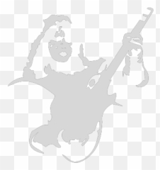Ace - Ace Frehley Black And White Emoji,Guitar Superman Emoji