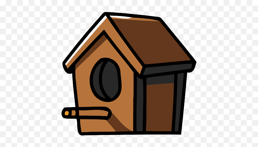 Birdhouse Scribblenauts Wiki Fandom - Clipart Bird House Png Emoji,Bird Nest Emoji