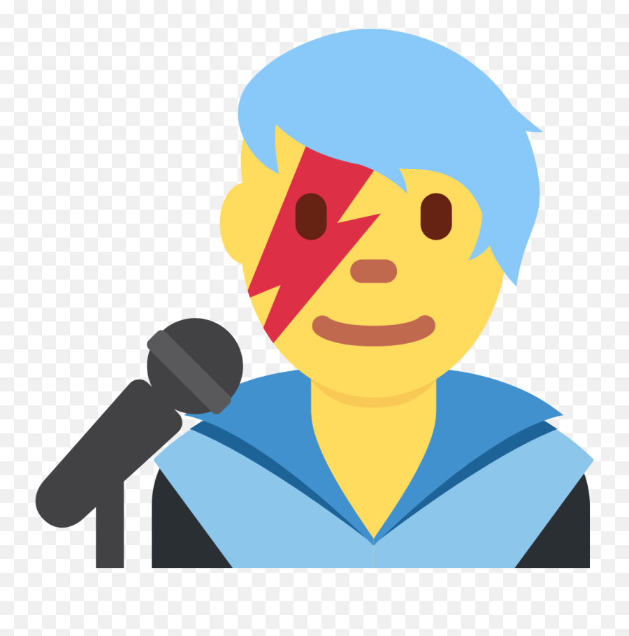 Man Singer Emoji - Discord Singer Emoji,Emoji Pop Man Piano
