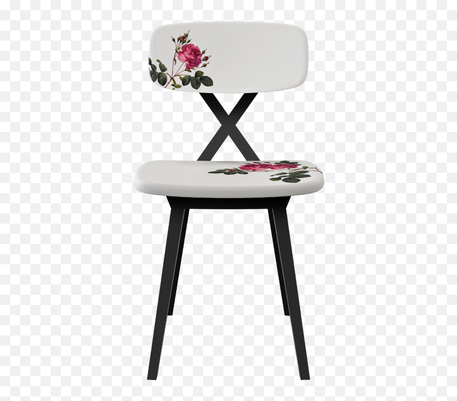 Set 2 X - Chair Flower Emoji,Emotion Chair