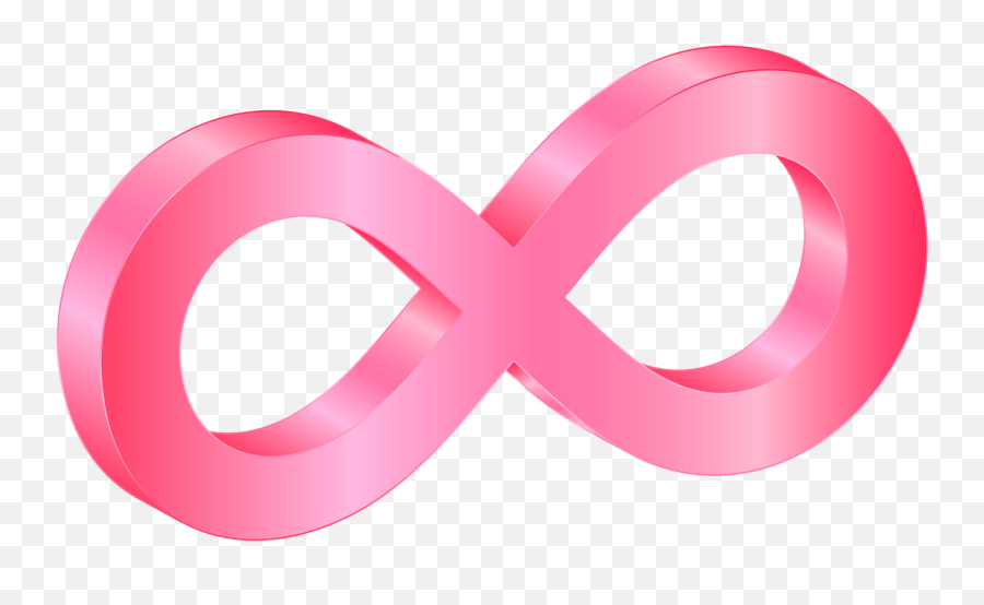 Pink Infinity Symbol Transparent Png - Infinity Symbol Pink Color Emoji,Infinity Symbol Emoji
