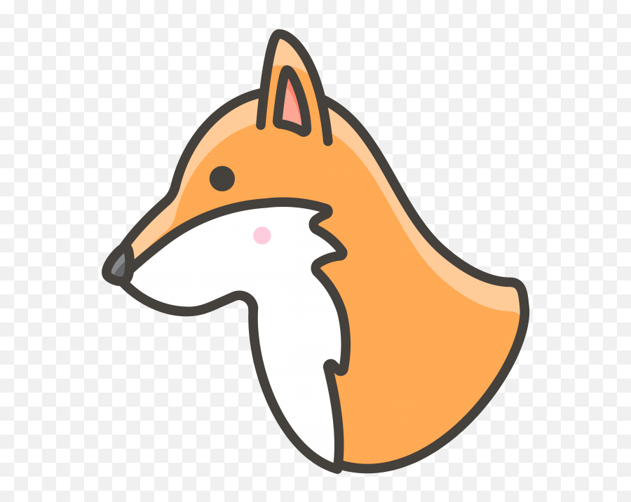 Fox Emoji Clipart - Icon,Fox Emojis