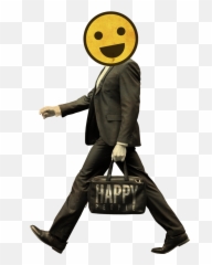 Graphic Design Services - Gentleman Emoji,Walking Emoticon