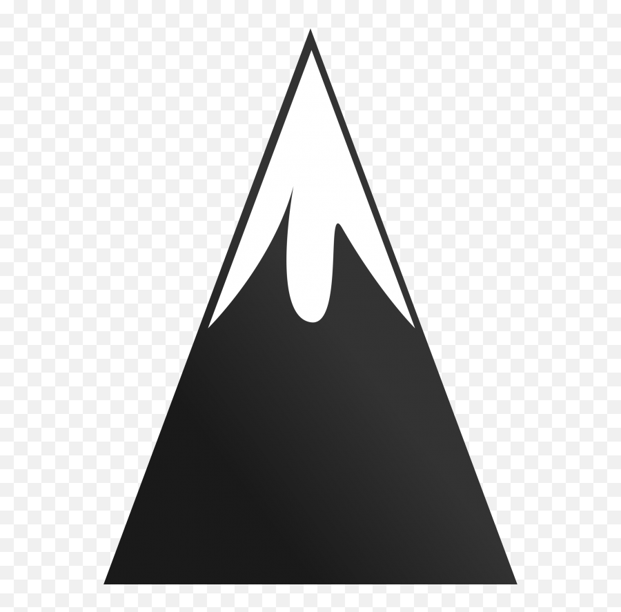 Scalable Website Gif Black - Andwhite Transparent Background Transparent Mountain Peak Clipart Emoji,Black Panther Twitter Emoji
