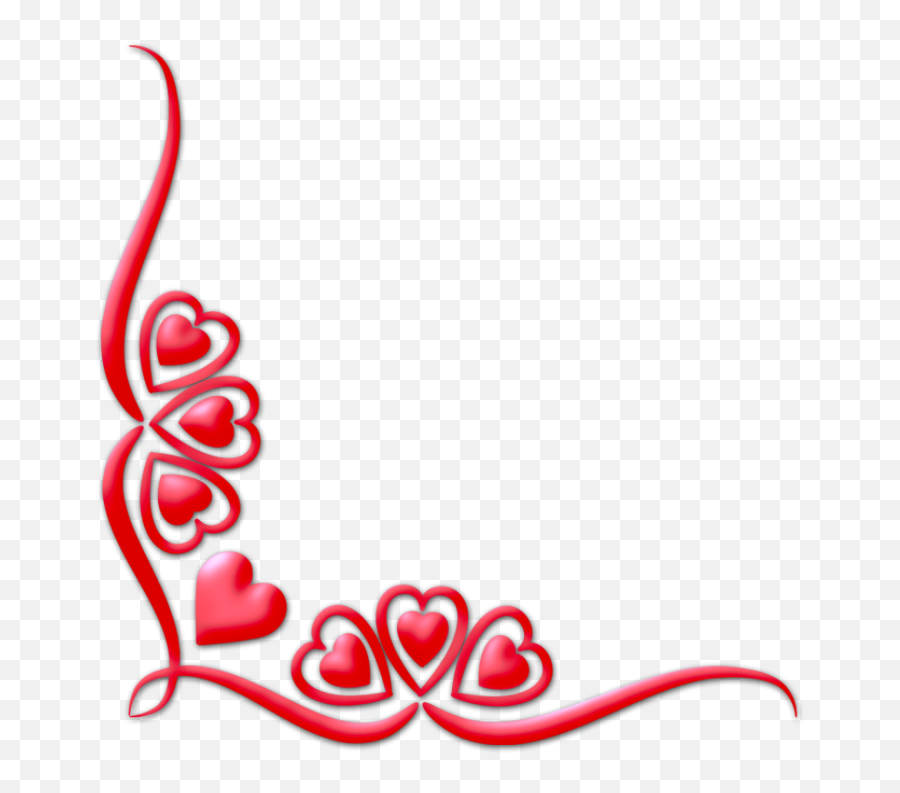 Free Valentine Corner Cliparts Download Free Clip Art Free - Valentines Day Border Clip Art Free Emoji,Love Emojis By Paul Mccartney