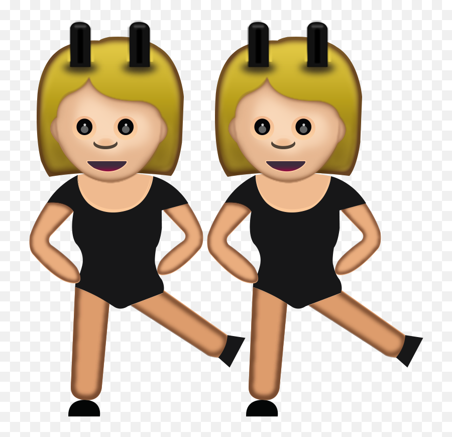 Dancer Clipart Emoji Dancer Emoji Transparent Free For - Dancing Twins Emoji,Applause Emoji