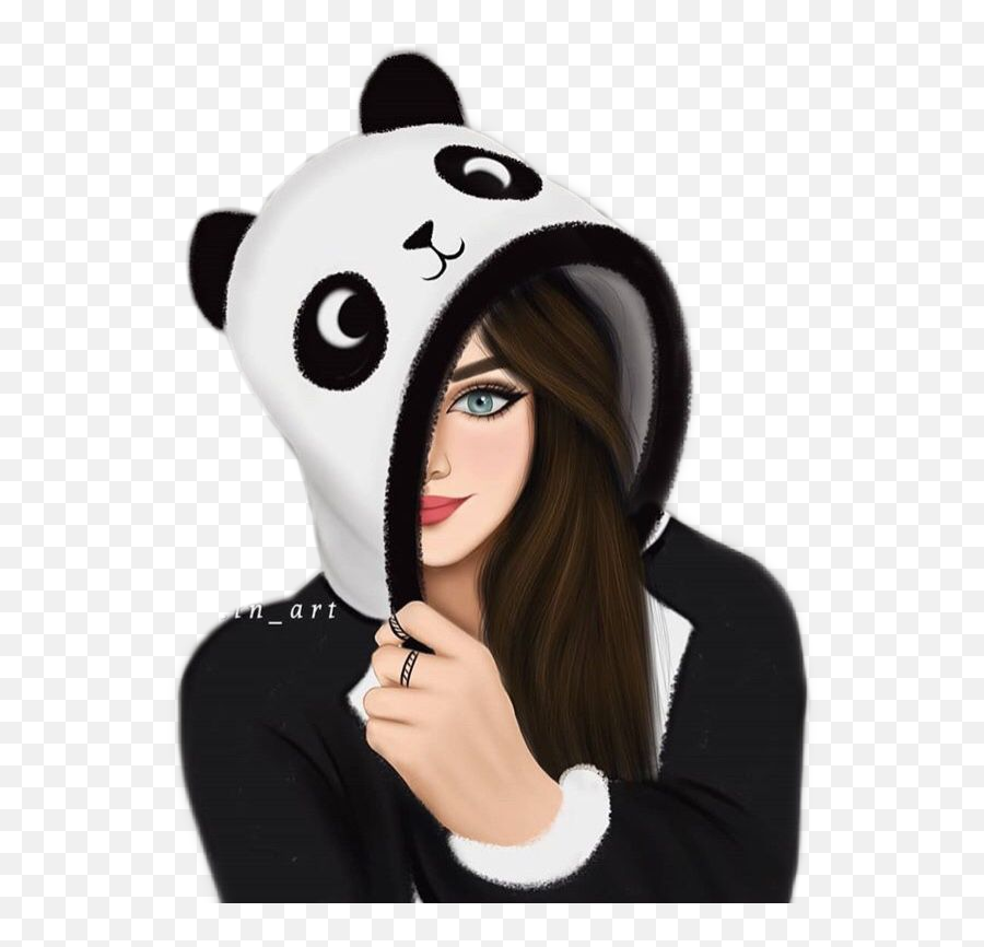 Fatnart Sarraart Sarraart Sticker By - Whatsapp Dp Killer Attitude Cute Cartoon Girl Emoji,Modesty Emoji