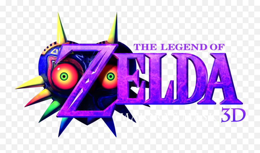 The Legend Of Zelda Majorau0027s Mask 3d - Zelda Wiki Legend Of Zelda Mask 3d Logo Png Emoji,Masking Emotion Display