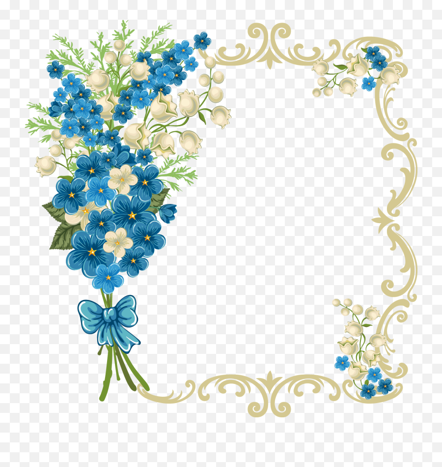 Funeral Clipart Picture Frame Funeral Picture Frame - Border Frame Flower Clipart Emoji,Frame With An X Emoji