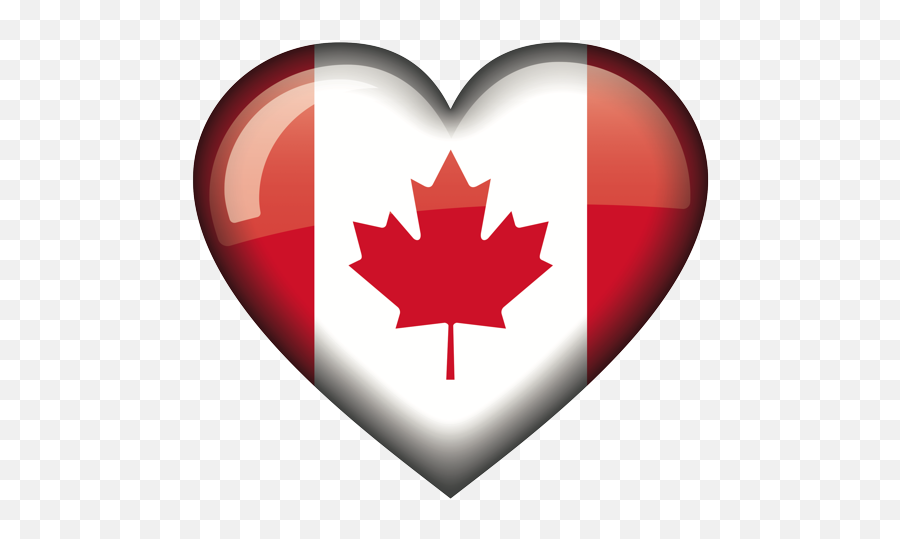 Canada Flag Emoji - About Flag Collections Canada Flag Heart Shape,Flag Emojis