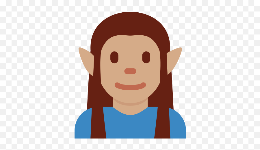 Elf Emoji With Medium Skin Tone Meaning - Elf Emoji Png,Medium Skin Tone Elf Emoji