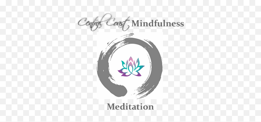 Central Coast Mindfulness - Transparent Zen Logo Emoji,