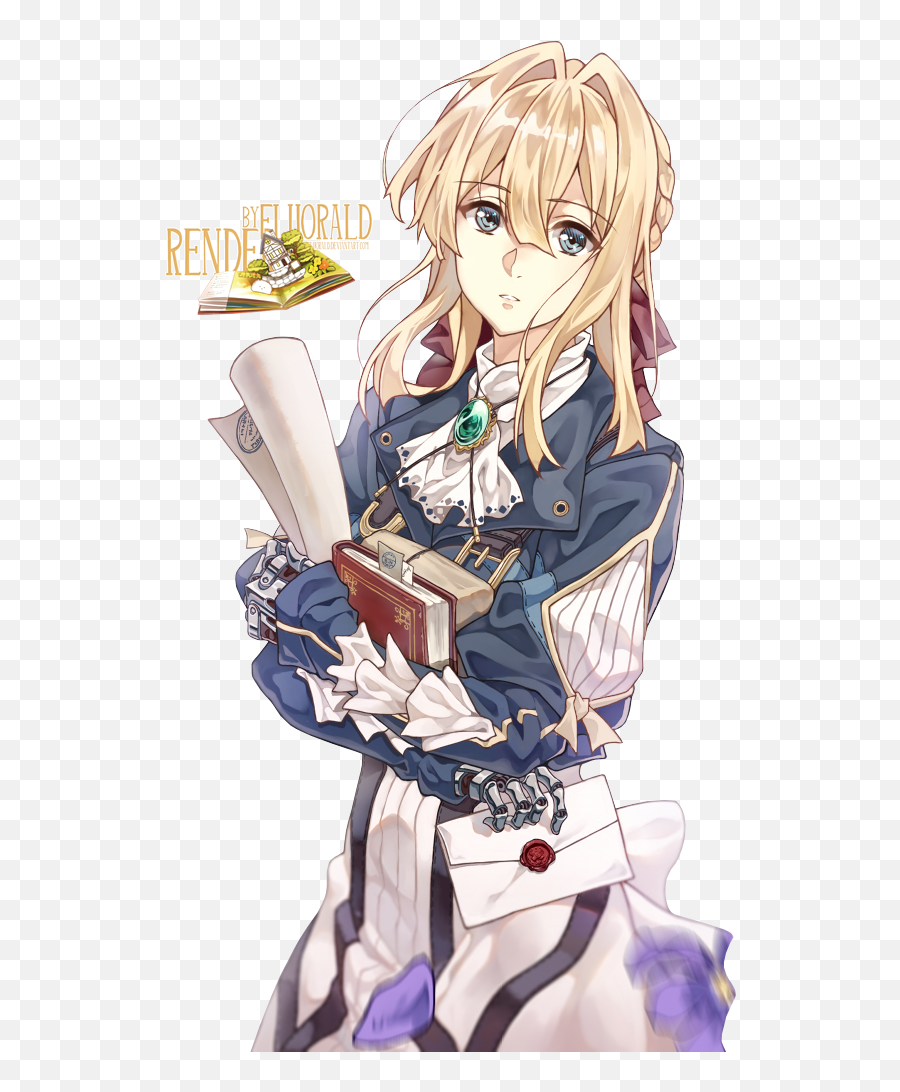 Violet Evergarden Png Png Image With No - Transparent Png Violet Evergarden Png Emoji,Violet Evergarden No Emotion