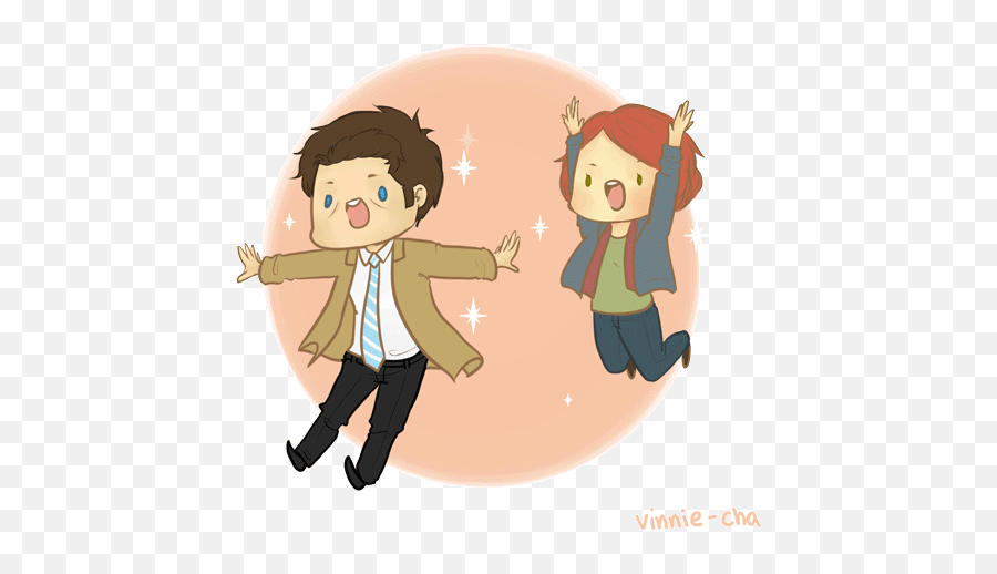 Vinnie Draws Stuff - Fan Art Charlie Supernatural Emoji,Gif Castiel Emojis