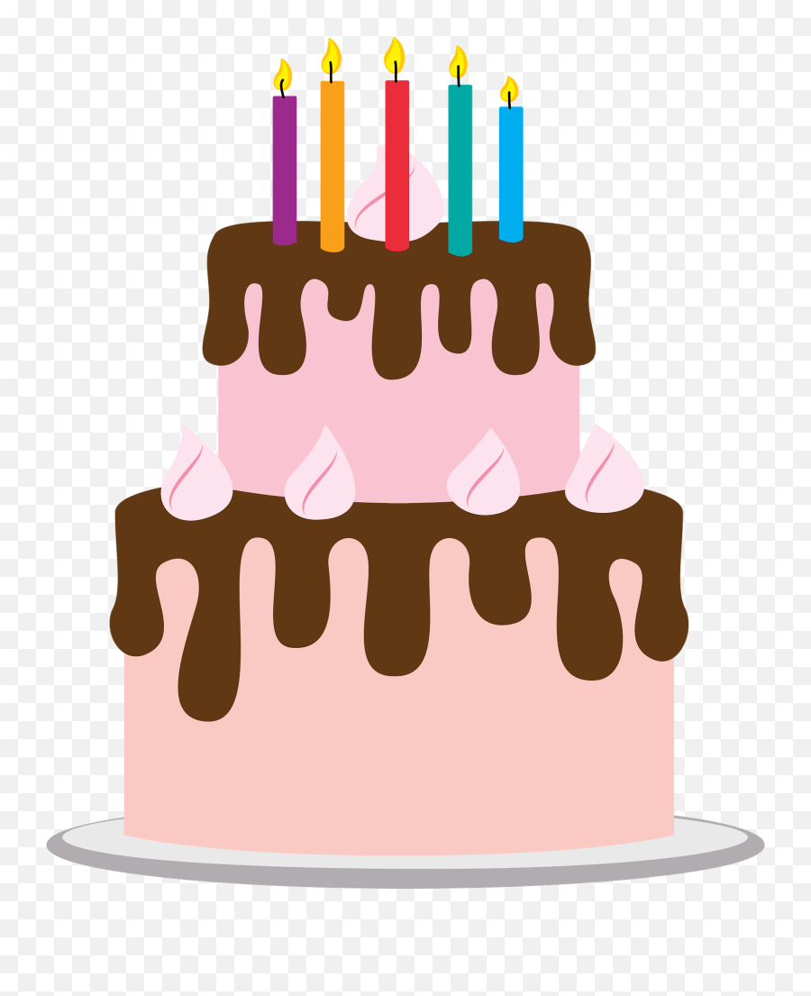 Birthday Cake Clipart - Creazilla Birthday Cake Emoji,3 Layer Cake Emojis