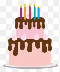 Birthday Cake Clipart - Creazilla Birthday Cake Emoji,3 Layer Cake Emojis