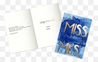 Bridal Shower Wishes What To Write In A Bridal Shower Card - Horizontal Emoji,