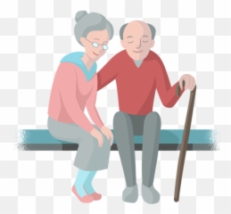 Old Man Cane - Sitting Emoji,Old Man With Cane Emoji