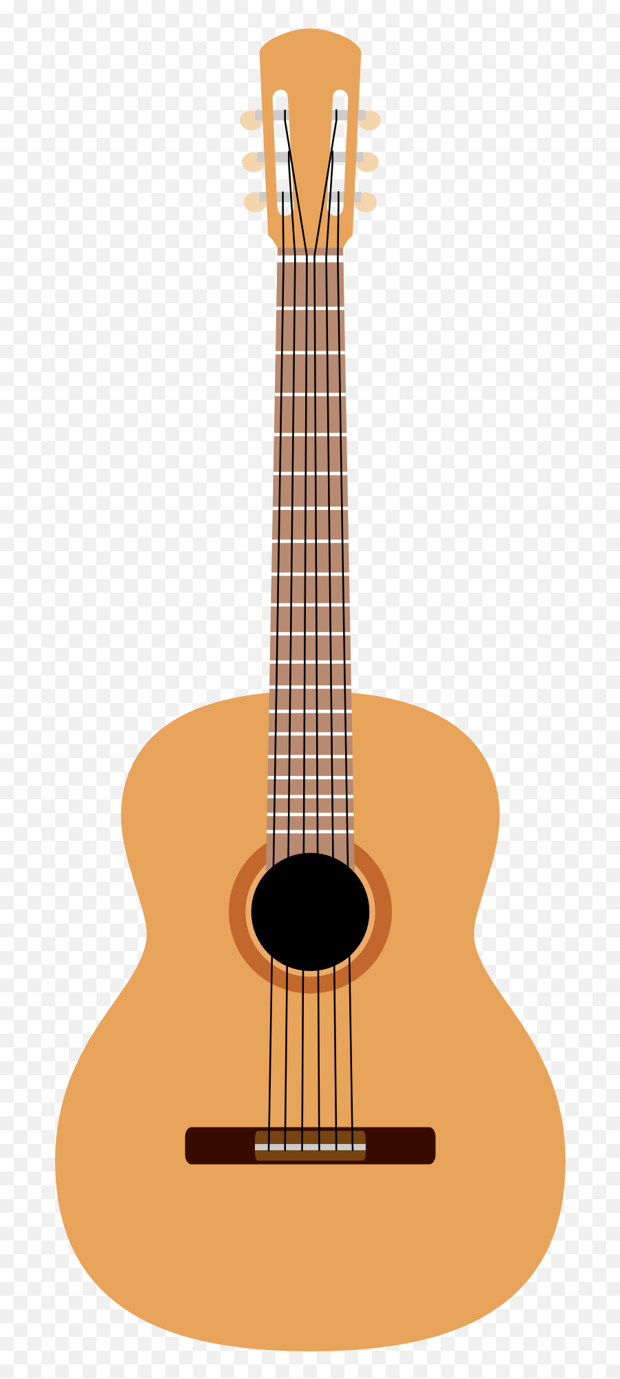 Acoustic Guitar Light Brown Musical - Acoustic Guitar Clipart Emoji,Emotions Rhyming With Guitar
