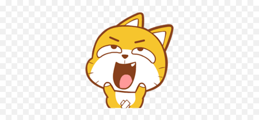 Baby Yellow Meow Emoji By Pham Binh - Little Sweet Cat Baby Stiker Line,Super Excited Dancing Emoticons That Move To Add To Your Sms