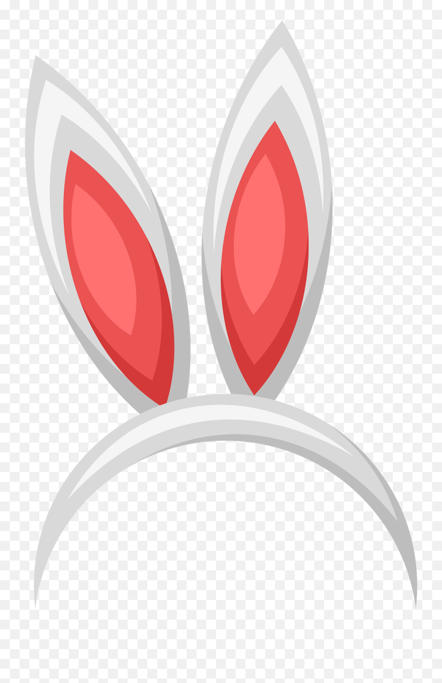 Bunny Ears Clipart - Bunny Ears Headband Piece Trabsperent Emoji,Emoji Headbands