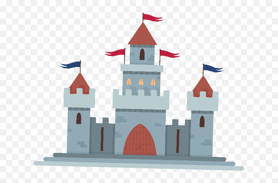 Fairytail Castle New Sticker - Painted Castle Emoji,Caslte Emoji