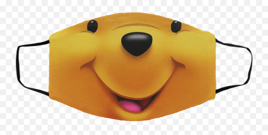 Winnie The Pooh Face Mask - Blackpool Fc Face Mask Emoji,Whispher Emoticon