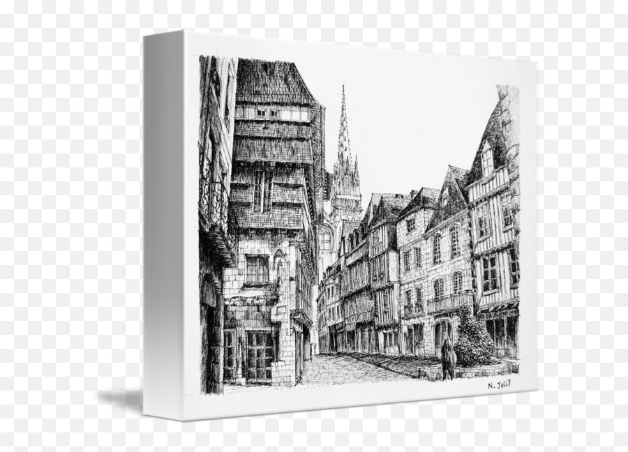 Quimper - Dessin Dinan Emoji,Intense Emotion Drawings