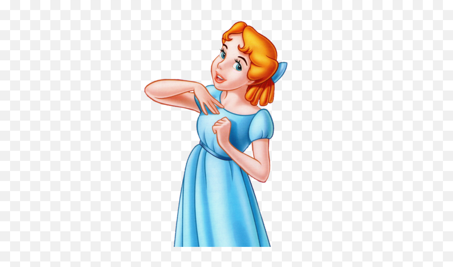 Wendy Darling Disney Fanon Wiki Fandom - Wendy Disney Peter Pan Emoji,Salt Bae Emoji