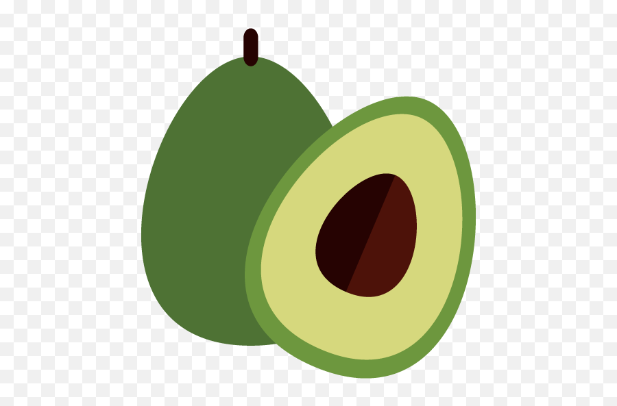 Avocado Icon Png U0026 Free Avocado Iconpng Transparent Images - Avocado Fruit Icon Png Emoji,Guacamole Emoji