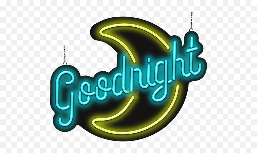 Fun Neon Signs Neon Sign Gift Ideas Jantecneoncom - Neon Goodnight Emoji,Good Night Face Emoji