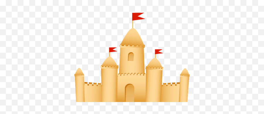 Playful Sand Castle Clipart Png Hd - Sand Castle Png Clipart Emoji,1774 Emojis