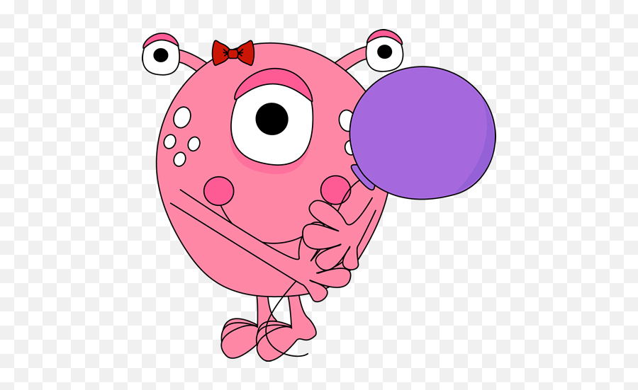 Balloon Clip Art - Balloon Images Cute Monster Cartoon Png Emoji,Bunny Holding Cake Emoticon