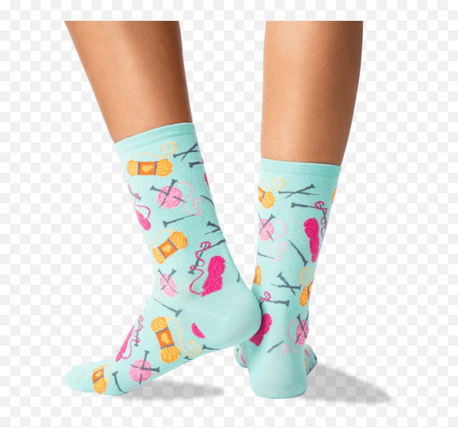 Yarn And Knitting Needles Socks - Girly Emoji,Kniting Emojis