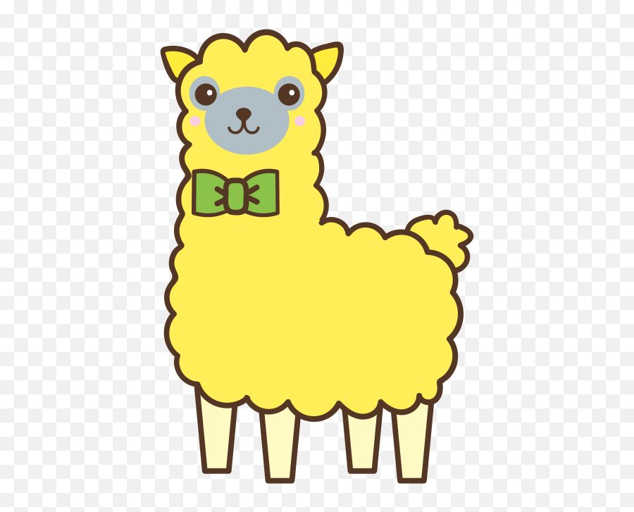 Little Llama Clipart Free Svg File - Llama Coloring Page Emoji,Unicorn Emoji Mom Saying