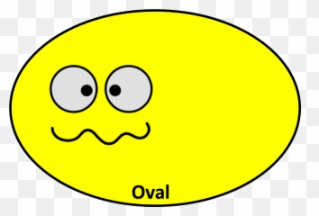 Image Of Oval Shape Clip Art - Oval Clipart Png Download Emoji,Olaf Emoticon Frozen 2