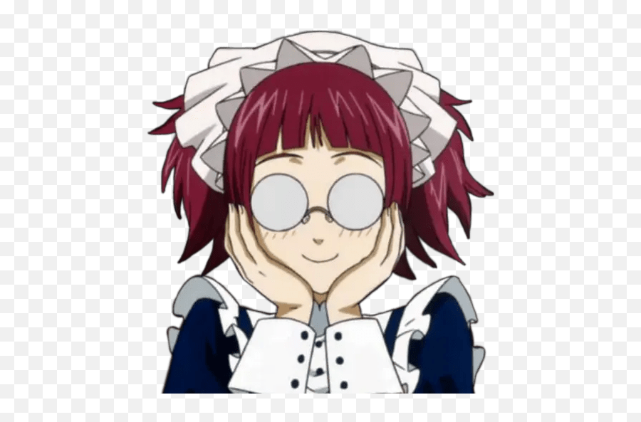 Kuroshitsuji Emoji,Anime Sweatdrop Emoticon
