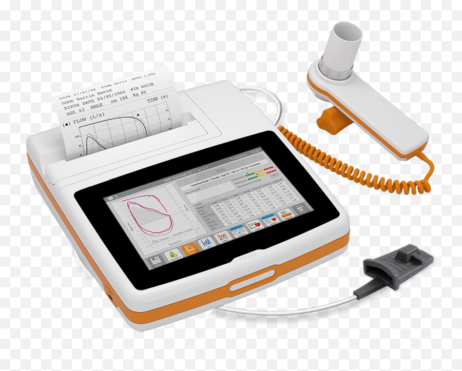 Spirolab Portable Desktop And Pc - Based Spirometer With Emoji,Japanese Emoticon Desk