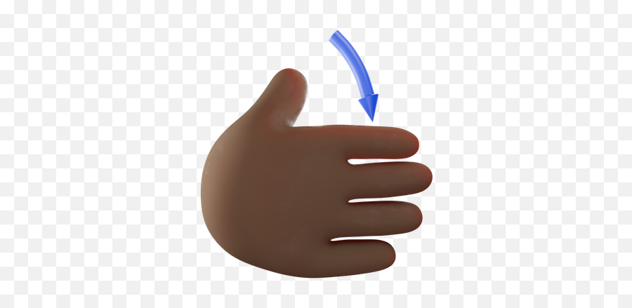 Swipe Down Hand 3d Illustrations Designs Images Vectors Emoji,Emoji Thumbs Up And Down