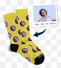 Personalized Face Socks Onsocks By Sock Fancy Sockfancy Emoji,Christmas List Emoji