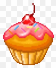 Gif Nourriture - Kakao Kawaï Emoji,Cupcake Gif Emoji