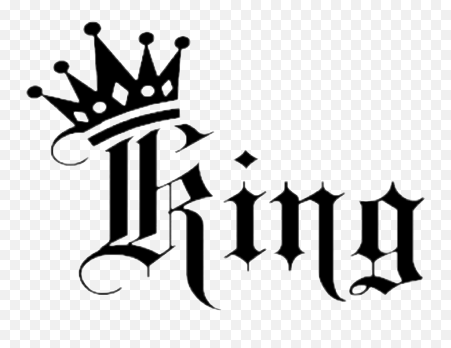King Crown Black Sticker - King Crown Clipart Emoji,Black King Crown Emoji