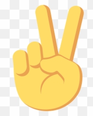 Emojione 270c - Peace Sign Emoji Png,Peace Sign Emoji