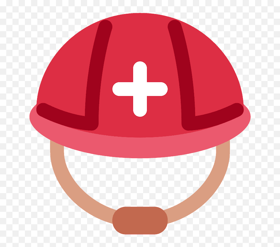 Rescue Helmet Emoji Meaning With - Helmet Emoji,Cross Emoji