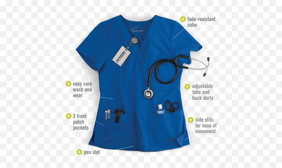 Scrubs For Group Uniform Programs - Short Sleeve Emoji,Nurse Uniform Color And Emotion